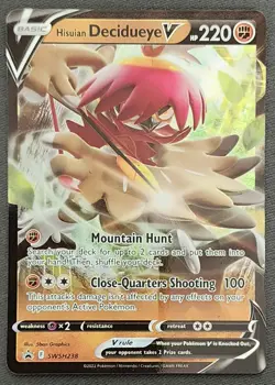 Hisuian Decidueye V SWSH238 SWSH: Sword & Shield Promo Cards Holo - Image 1