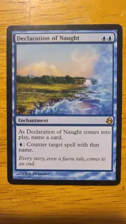 MTG Declaration of Naught Morningtide Regular - Image 2
