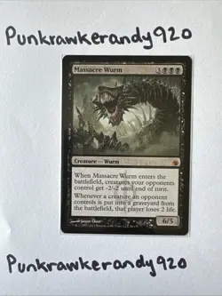 Massacre Wurm Mirrodin Besieged Regular - Image 1