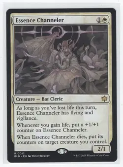 #12 2024 Bloomburrow Essence Channeler Rare - Image 1