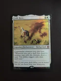Folk Hero Commander Legends: Battle for Baldur's Gate Foil - Image 1