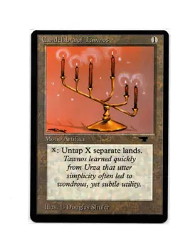 MTG Candelabra of Tawnos Antiquities NM Vintage 1993-1994 Legacy Magic - Image 1