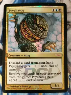 Psychatog FOIL MTG Magic Player Rewards DCI Multi-Color Creature MP-HP x1 SC2 - Image 2