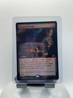 MTG, Memorial Vault FOIL Extended Art $3 ORDER MIN - FOIL - Edge of Eternities - Image 1