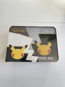 Pokemon TCG Celebrations 25th Anniversary Collectors Chest Lunch Box Tin Sealed 820650809415 - Image 2