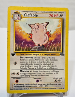 Clefable 17/64 Rare 1st Edition Jungle Pokemon 610 - Image 1