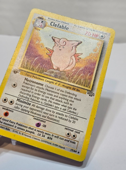 Clefable 17/64 Rare 1st Edition Jungle Pokemon 610 - Image 3