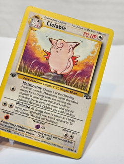 Clefable 17/64 Rare 1st Edition Jungle Pokemon 610 - Image 4