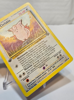 Clefable 17/64 Rare 1st Edition Jungle Pokemon 610 - Image 5