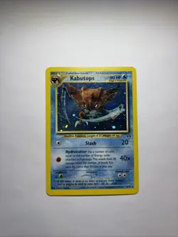 Pokemon TCG Neo Discovery Kabutops Holo NM 6/75 - Image 1
