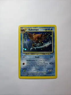 Pokemon TCG Neo Discovery Kabutops Holo NM 6/75 - Image 2