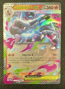 Mega Charizard X EX 013/094 - Double Rare - Phantasmal Flames - Pokemon TCG - Image 1
