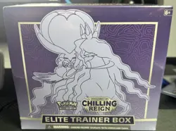Pokemon TCG Sword & Shield Chilling Reign Elite Trainer Box ETB Sealed New - Image 1