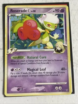 Pokemon TCG Roserade Supreme Victors 40/147 Regular Rare - Image 1