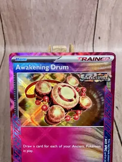 Pokemon Awakening Drum 141/162 Temporal Forces Ace Spec Ultra Rare Holo NM/M - Image 4