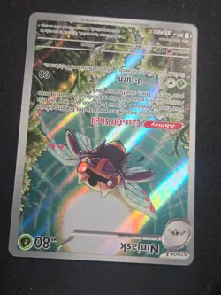 Ninjask 137/132 Pokemon Mega Evolution Holo Illustration Rare - Image 2