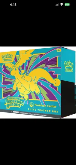Pokemon TCG: Ascended Heroes Pokemon Center ETB x2 ✅ PRESALE! - Image 1