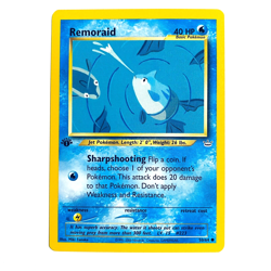 Remoraid 1st Edition 50/64 Common Neo Revelation Pokemon Vintage WOTC NM - Image 1