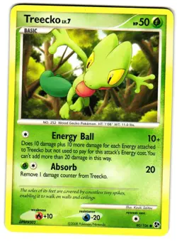 Pokemon Great Encounters Treecko #90/106 LP Common - Image 1
