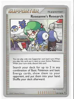 Roseanne's Research Pokemon World Championship 2009 Singles 125/132 (NM) - Image 1