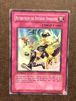 Yugioh - Return From The Different Dimension DPKB-EN038 - Super Rare - 1st - NM - Image 1