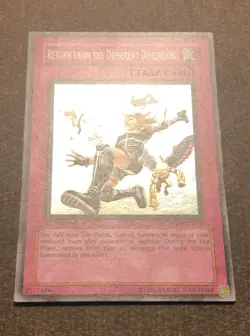 Yugioh - Return From The Different Dimension DPKB-EN038 - Super Rare - 1st - NM - Image 2