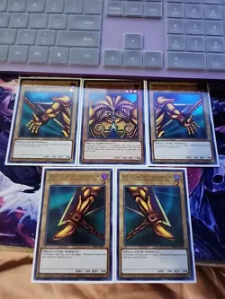 Yugioh Lost Art Exodia Set -LART EN002-EN006 Limited Edition N/M - Image 1