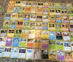 375 Pokemon Cards 1996-2022 with a Pokemon Tin 3 Pocket Monster Cards Included - Image 2