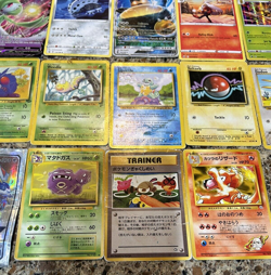 375 Pokemon Cards 1996-2022 with a Pokemon Tin 3 Pocket Monster Cards Included - Image 4