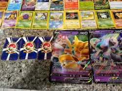375 Pokemon Cards 1996-2022 with a Pokemon Tin 3 Pocket Monster Cards Included - Image 5