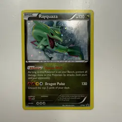 Rayquaza XY64 Cosmos Holo Rare Pokemon Card XY Promo Pokemon TCG - Image 1