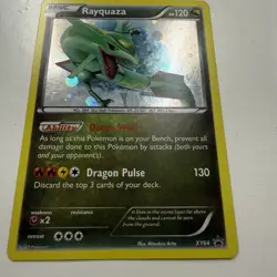 Rayquaza XY64 Cosmos Holo Rare Pokemon Card XY Promo Pokemon TCG - Image 2
