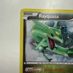 Rayquaza XY64 Cosmos Holo Rare Pokemon Card XY Promo Pokemon TCG - Image 4