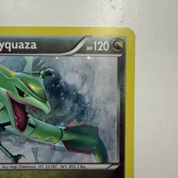 Rayquaza XY64 Cosmos Holo Rare Pokemon Card XY Promo Pokemon TCG - Image 5