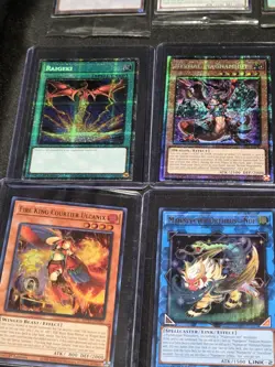 Yu Gi Oh Card Lot With Tin, Holos, Rare Ones Fresh Premium Sleeves See Pics - Image 2