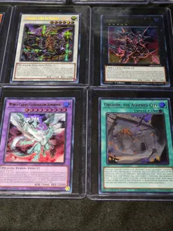 Yu Gi Oh Card Lot With Tin, Holos, Rare Ones Fresh Premium Sleeves See Pics - Image 4