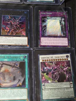 Yu Gi Oh Card Lot With Tin, Holos, Rare Ones Fresh Premium Sleeves See Pics - Image 5