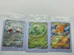 Sprigatito Ex SVP 087, Pawmot Ex 073/197, Maushold Ex 155/182 Promo Cards Sealed - Image 1