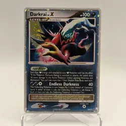 Darkrai LV.X DP19 Diamond & Pearl Black Star Promo Rare Holo Pokemon Card LP - Image 1