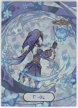?YAE MIKO - Goddess Story Anime Waifu Doujin Card - MILLEFIORI - B-02 GENSHIN - Image 2