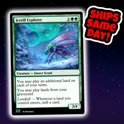 Icetill Explorer - Custom Art Magic: The Gathering Playtest Card - Commander EDH - Image 1