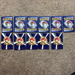 1999 Pokemon OMANYTE Fossil Unlimited Edition Cards Lot 52/62 - Image 2
