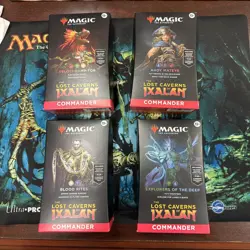 Magic: The Gathering Commander Decks Lost Caverns of Ixalan - Set of 4 - Image 1