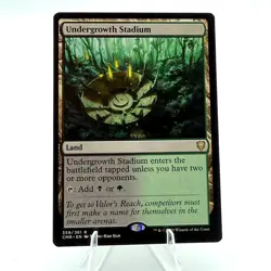 Magic: The Gathering Land Undergrowth Stadium Undergrowth Stadium Rare Regular - Image 1