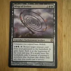 Whip of Erebos - THS - Legendary Enchantment Artifact (LP) Magic the Gathering - Image 1