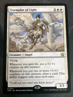 1x Exemplar of Light - Foundations Rare! NM Mint! Ships Fast! - Image 1