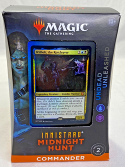 Magic the Gathering Innistrad: Midnight Hunt Commander Deck Undead Unleashed NEW 630509987153 - Image 1