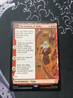 The Legend Of Roku Avatar: The Last Airbender Regular NM MTG - Image 1