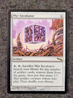MTG Magic the Gathering Myr Incubator (212/306) Mirrodin NM (DS3D1L5) - Image 1