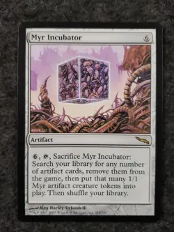 MTG Magic the Gathering Myr Incubator (212/306) Mirrodin NM (DS3D1L5) - Image 3